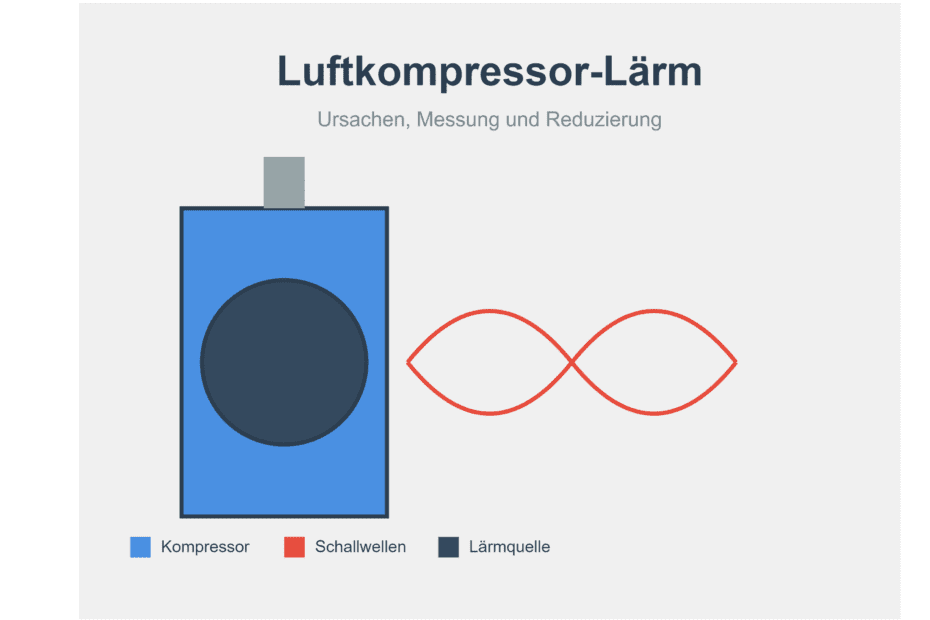 Luftkompressor-Lärm