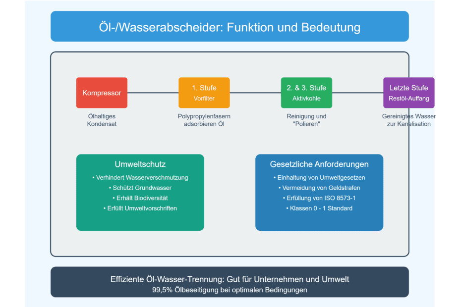 Öl-Wasserabscheider Funktion und Bedeutung