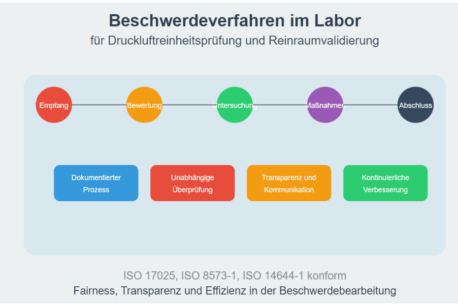 Beschwerdeverfahren im Labor