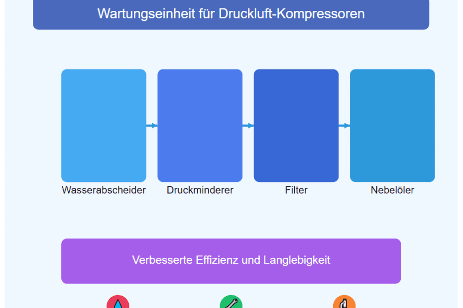 Wartungseinheit für Druckluft-Kompressoren